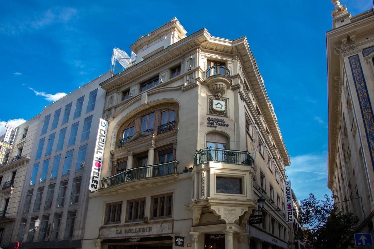 Casual Del Teatro Madrid Hotell Eksteriør bilde