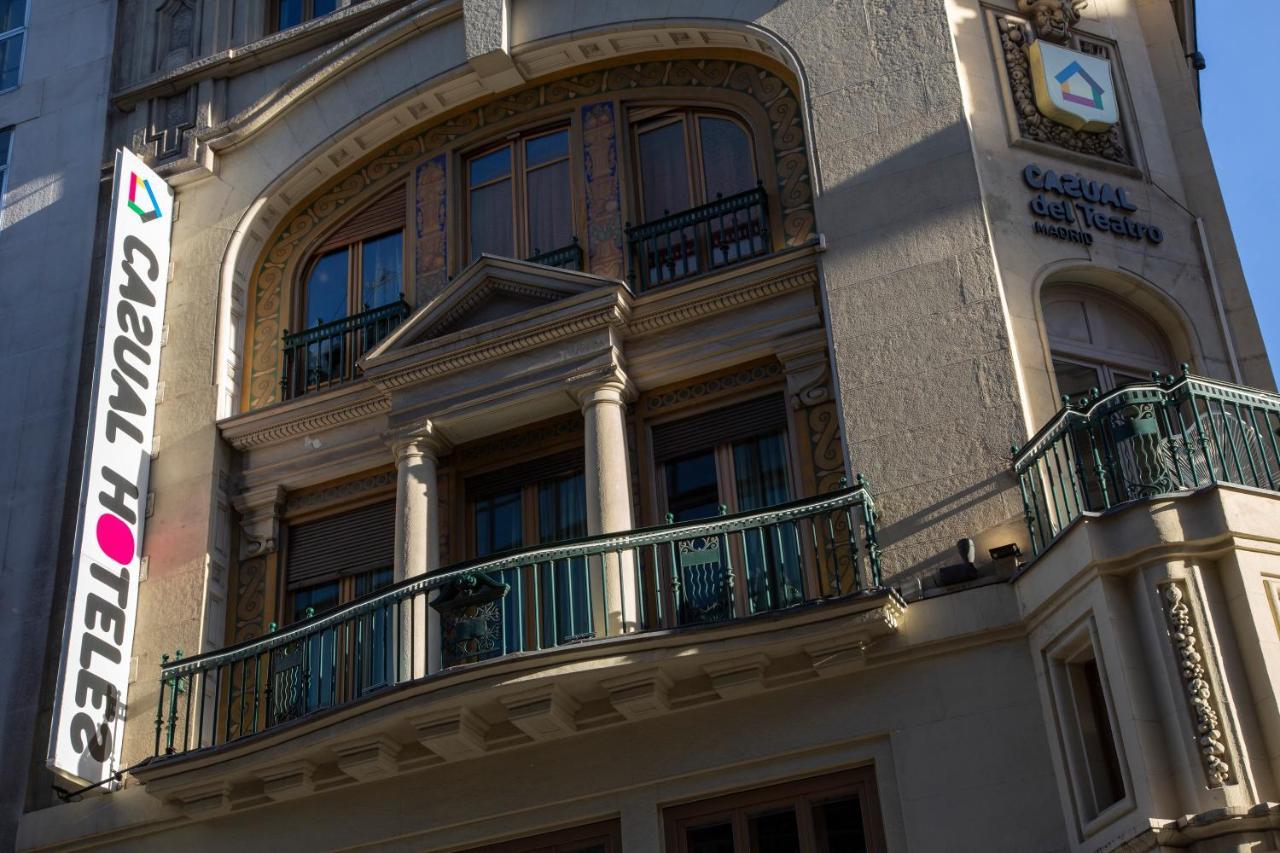 Casual Del Teatro Madrid Hotell Eksteriør bilde
